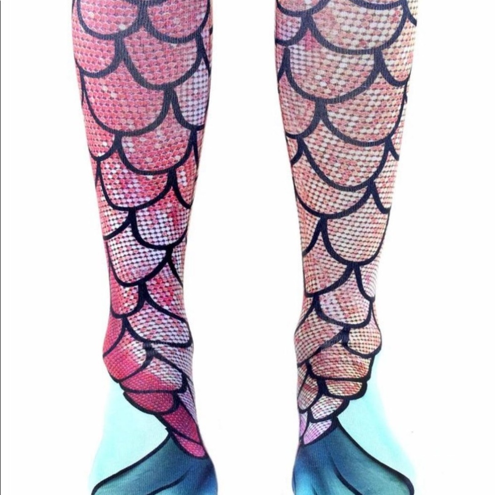 Mermaid Knee Socks - Picture 1 of 3